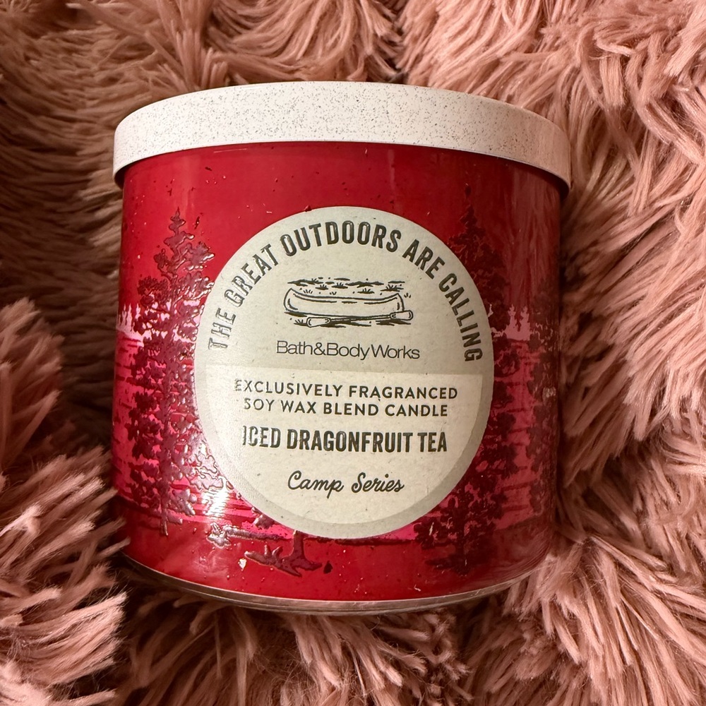 Bath & Body Works Red Camp Series Candle